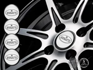 Bugatti Marchio Decal Cerchio Auto Plasma Flow X Burst